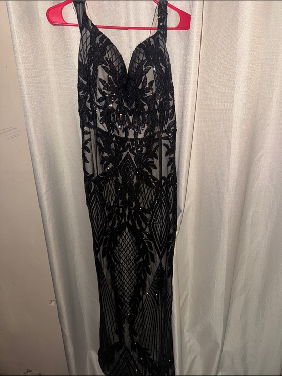 Fashion Nova Dresses & Skirts - Fashion Nova Black Sequin Embellished Maxi Dress